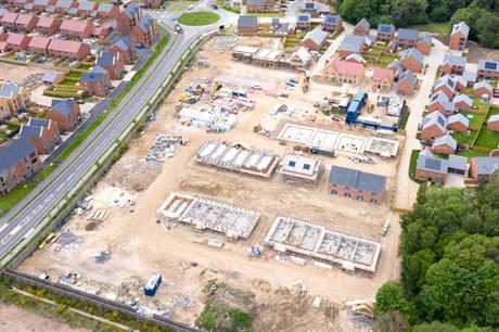 Development sites: pandemic has stalled construction (Pic: Getty)