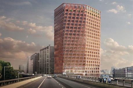 A visualisation of the finished 5 Kingdom Street scheme (pic: British Land)