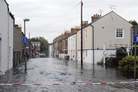 Flooding: growing risk as global temperature rise