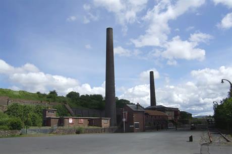 Waterside ironworks: wind scheme's impact on heritage site cited as a concern (picture: John M, Geograph)