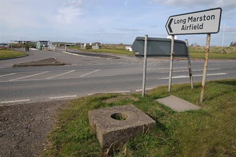 Long Marston airfield (picture by Philip Halling, Geograph)