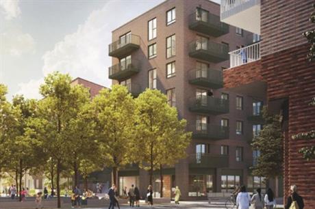 A visualisation of part of the finished scheme (pic: Harrow View LLP)