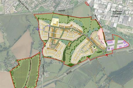 Plans submitted for 1,300-home Hereford urban extension | Planning Resource