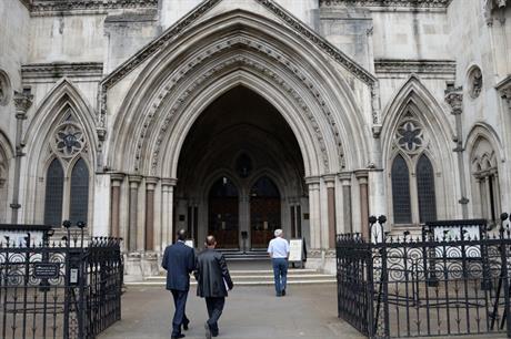 London's Royal Courts of Justice