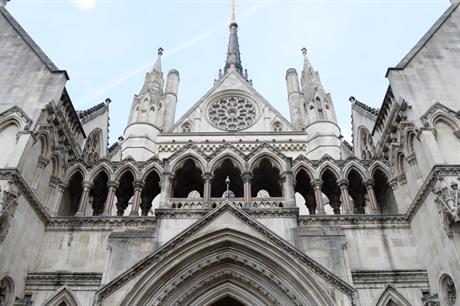 London's Royal Courts of Justice