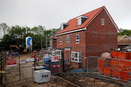 Housebuilding: Pandemic has slowed delivery (pic: Getty)