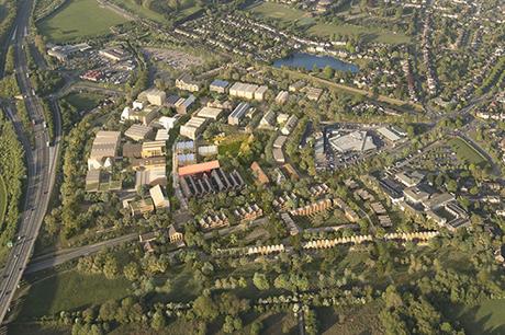 A visualisation of the finished Oxford North scheme (pic: Thomas White (Oxford) Ltd)