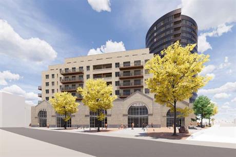 A visualisation of the development (pic: CZWG ARCHITECTS LLP)