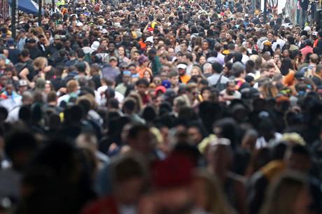Population: latest projections for England forecast significantly lower growth than previously predicted (Pic: Getty)