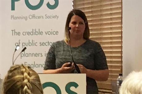 Dr Jenny Thomas, head of built environment at the Ministry of Housing, Communities and Local Government