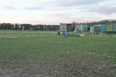 Farmland near the application site (pic: Kate Jewell, Geograph)