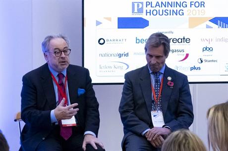 John Rigg, deputy lead for sustainable transport, transformation, regeneration and economic development at Guildford Borough Council (left) and Peter Lundgren, the opposition deputy leader at North Kesteven District Council