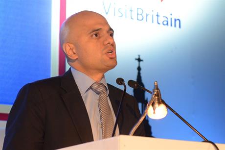 Communities secretary Sajid Javid
