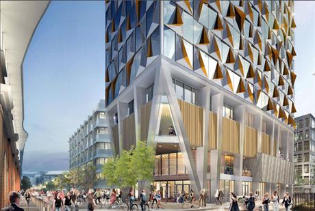 Visualisation of the Southwark tower that has been approved. Pic: Greystar