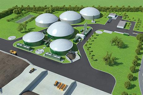 An artist's visualisation of the finished scheme