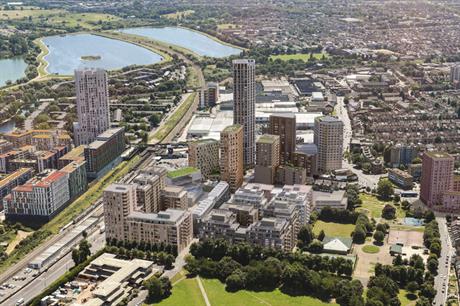 Approved: a visualisation of the finished Tottenham Hale development