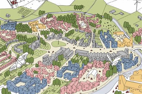 Winning design: the VeloCIty team’s vision for green settlements won a National Infrastructure Commission competition for ideas on how to develop the corridor