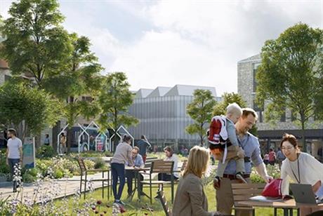 Plans for genome campus expansion approved. Image by Wellcome Trust