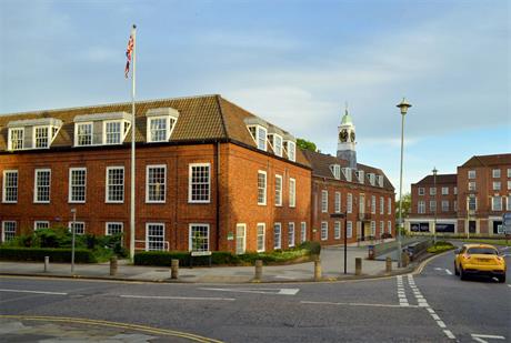 Welwyn Hatfield District Council offices. Image by Cmglee, Wikimedia