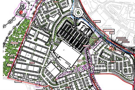 A masterplan visualisation of the development. (Image courtesy of Abbey Manor Group Ltd and Sainsbury’s Supermarkets Ltd)