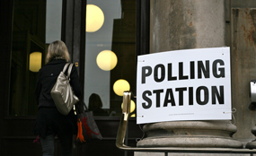 Polling station: vote on city mayors set for 3 May 2012