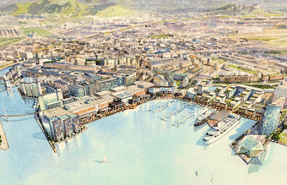 Docks: part of Edinburgh's largest renewal scheme