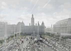 George Square: one the proposed designs for the redevelopment