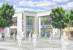 King's Quarter: a planning application could be submitted next year