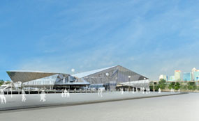 Siemens Pavilion, Royal Docks: The building will showcase environmental technologies
