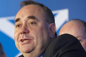 Scottish First Minister Alex Salmond