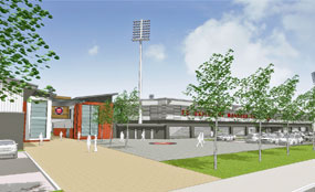 FC United of Manchester's planned new stadium aims to be a community hub offering a range of physical activities to local people.