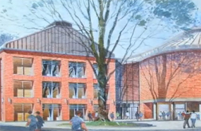 Towcester: artist's impression of the proposed development