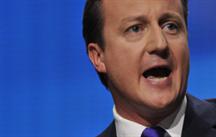David Cameron: questions over speech reference