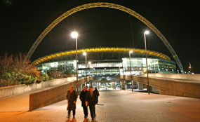 Wembley Stadium was the venue for the Future of London conference earlier this month.