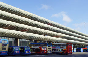The bus station was denied listed status in 2010
