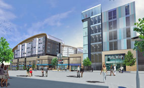Plans for the Trinity Square development include 45 retail outlets and 3,500sq metres of office space.