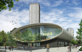 The Hub: building marks first phase of wider regeneration