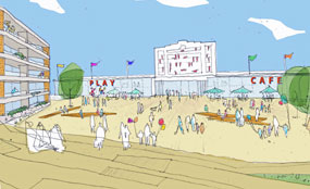 Proposals for the Walthamstow Stadium site include 334 new homes.