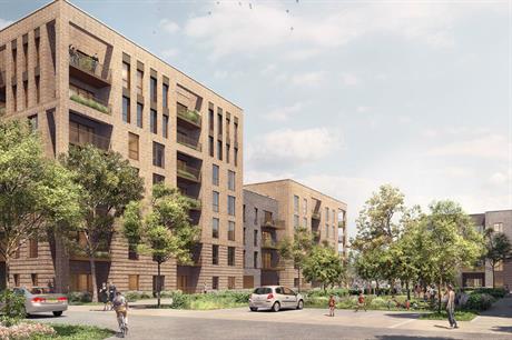New buildings on the Arthur Street estate will range from three to nine storeys (PIC JTP)