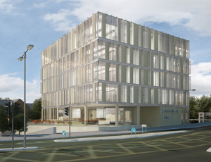 Plans for an 'Innovation Cube' submitted in Northampton