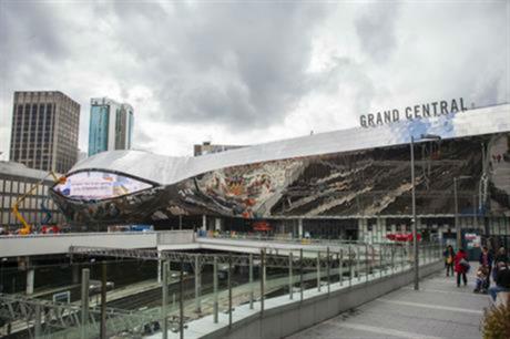 The final touches are made to the Birmingham New Street project