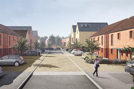 The Basford East development will include homes for market sale and affordable tenure (PIC PRP)