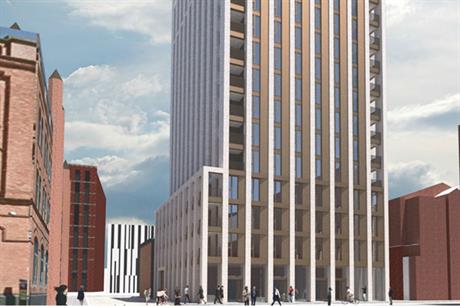 FCB Studios' design for Belfast's first build to rent building rises to 16 storeys