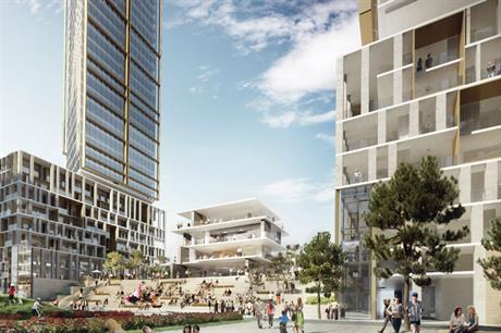 The aim is to develop the Stephenson Street site in Newham, east London, as a mixed tenure community