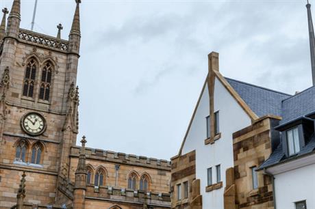 Blackburn's Cathedral Quarter began with new homes and facilities for the clergy