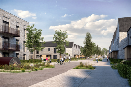 One of Bristol's innovative housing schemes (PIC Bristol City Council)