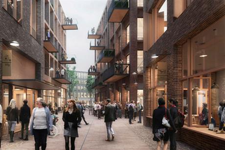 The masterplan for Canada Water includes homes, retail, leisure and workspace (PIC Allies and Morrison)
