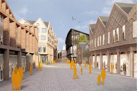 The scheme gives a contemporary slant on the historic fabric of Chester (PIC Cheshire West and Chester Council)