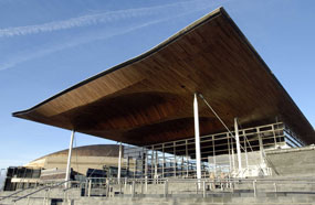 Welsh Assembly: capital spending on regeneration will fall from £55.3 million in 2011/12 to £45.8 million in 2014/15