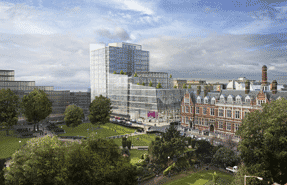 A visualisation of a proposed development in Croydon by the London borough's local asset-backed vehicle.